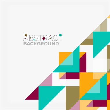 Üçgen desen tasarım arka plan