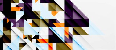 Üçgen desen tasarım arka plan