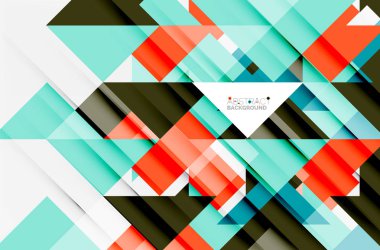 Üçgen desen tasarım arka plan