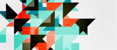 Üçgen desen tasarım arka plan