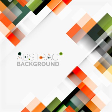 Soyut engeller şablon tasarım arka plan, beyaz, basit geometrik şekiller düz çizgiler ve dikdörtgenler