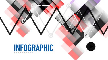 İş tanıtımı geometrik şablonu