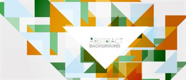 Üçgen desen tasarım arka plan