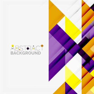 Üçgen desen tasarım arka plan