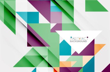 Üçgen desen tasarım arka plan