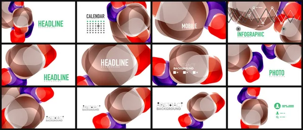 Modern geometrik sunum arka plan