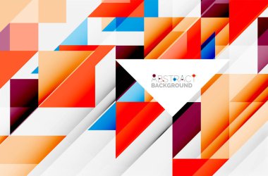 Üçgen desen tasarım arka plan