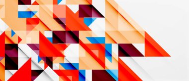 Üçgen desen tasarım arka plan