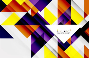 Üçgen desen tasarım arka plan