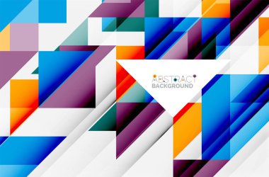 Üçgen desen tasarım arka plan