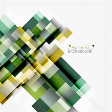 Soyut engeller şablon tasarım arka plan, beyaz, basit geometrik şekiller düz çizgiler ve dikdörtgenler