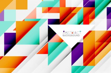 Üçgen desen tasarım arka plan