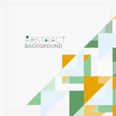 Üçgen desen tasarım arka plan