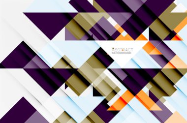 Üçgen desen tasarım arka plan