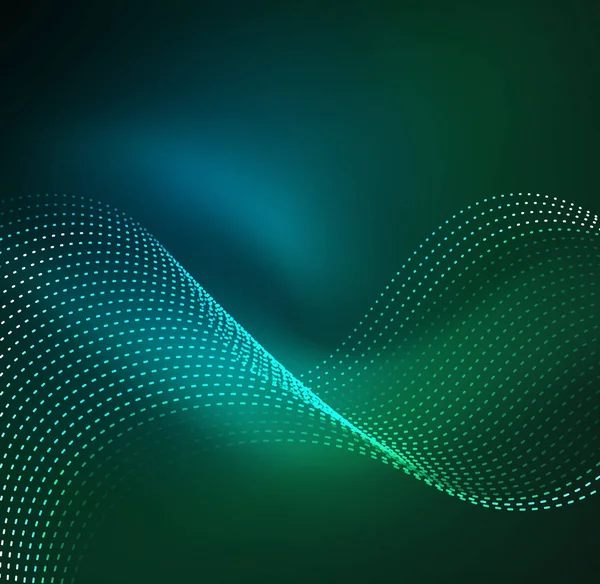 Vektör dalga parçacıklar arka plan