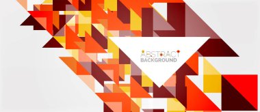 Üçgen desen tasarım arka plan