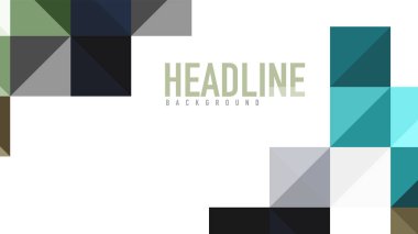 Modern geometrik sunum arka plan