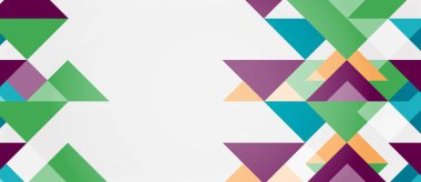 Üçgen desen tasarım arka plan