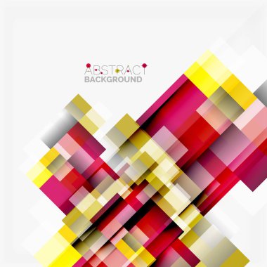 Soyut engeller şablon tasarım arka plan, beyaz, basit geometrik şekiller düz çizgiler ve dikdörtgenler