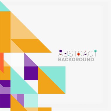 Üçgen desen tasarım arka plan