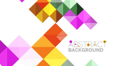 Modern geometrik sunum arka plan