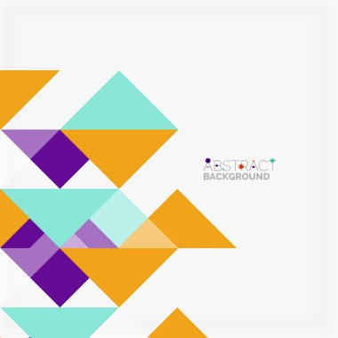 Üçgen desen tasarım arka plan