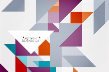 Üçgen desen tasarım arka plan