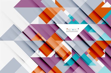 Üçgen desen tasarım arka plan