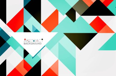 Üçgen desen tasarım arka plan