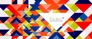 Üçgen desen tasarım arka plan