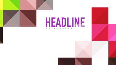 Modern geometrik sunum arka plan