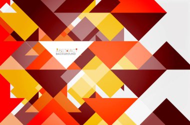 Üçgen desen tasarım arka plan