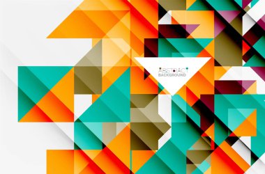 Üçgen desen tasarım arka plan