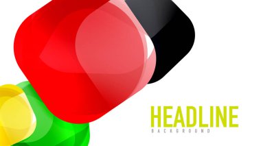 Modern geometrik sunum arka plan