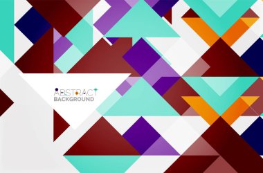 Üçgen desen tasarım arka plan