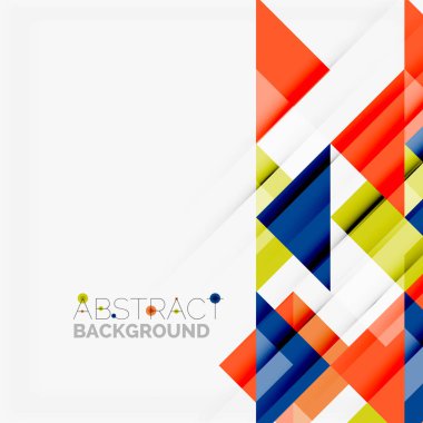 Üçgen desen tasarım arka plan