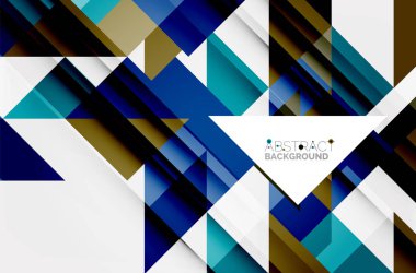 Üçgen desen tasarım arka plan