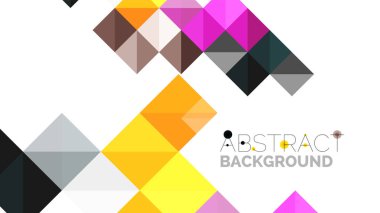 Modern geometrik sunum arka plan