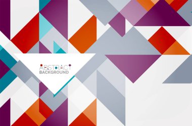 Üçgen desen tasarım arka plan