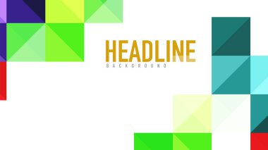 Modern geometrik sunum arka plan