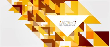 Üçgen desen tasarım arka plan