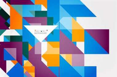 Üçgen desen tasarım arka plan