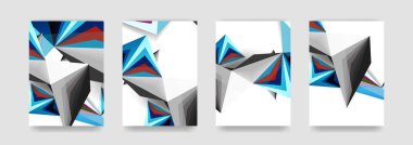 En az vektör arka plan küme kapsıyor