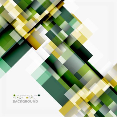 Soyut engeller şablon tasarım arka plan, beyaz, basit geometrik şekiller düz çizgiler ve dikdörtgenler