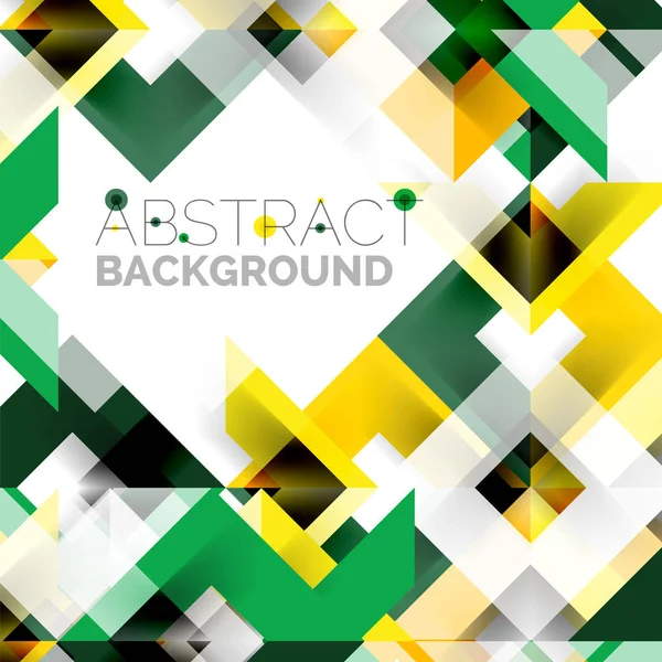 Beyaz Modern kare geometrik desen tasarım