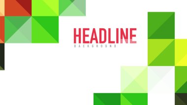 Modern geometrik sunum arka plan