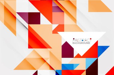 Üçgen desen tasarım arka plan