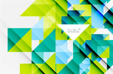 Üçgen desen tasarım arka plan