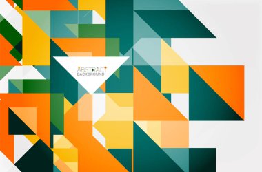 Üçgen desen tasarım arka plan