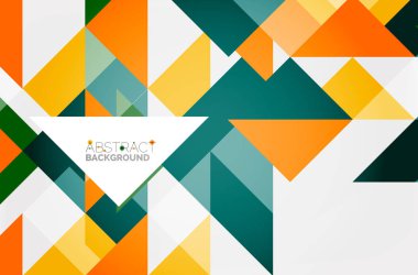 Üçgen desen tasarım arka plan